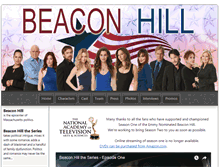 Tablet Screenshot of beaconhilltheseries.com